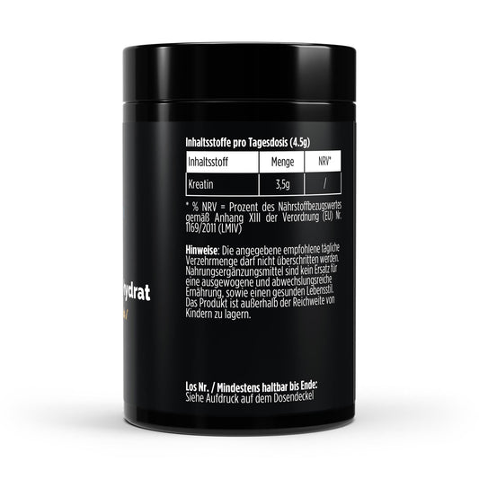Kreatin Monohydrat Tutti Frutti - 500g - Supplements and more Nahrungsergänzungsmittel
