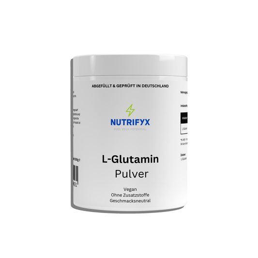 L - Glutamin Pulver - 500g - Supplements and more Nahrungsergänzungsmittel
