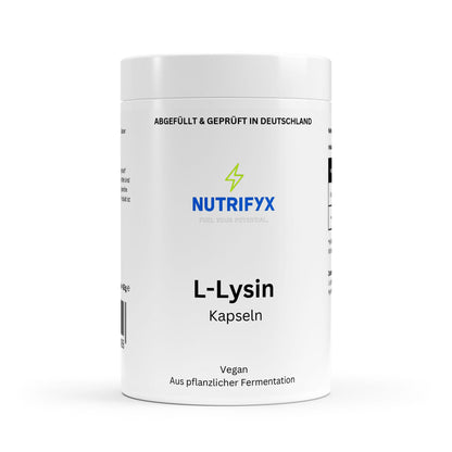 L - Lysin - 100 Kapseln - Supplements and more Nahrungsergänzungsmittel