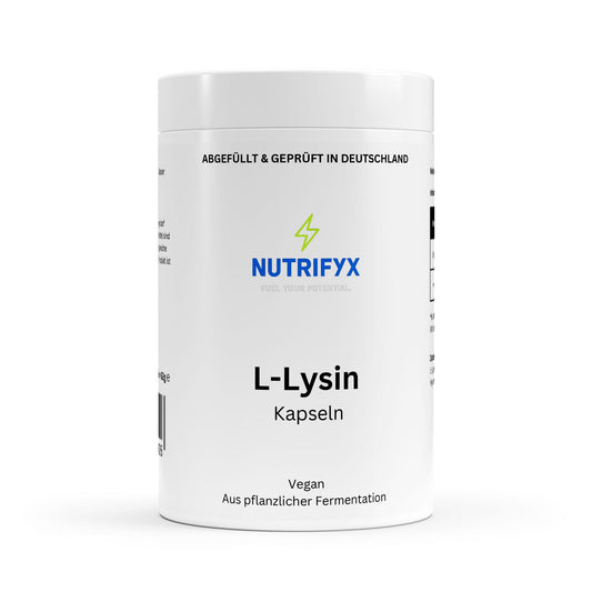 L - Lysin - 100 Kapseln - Supplements and more Nahrungsergänzungsmittel