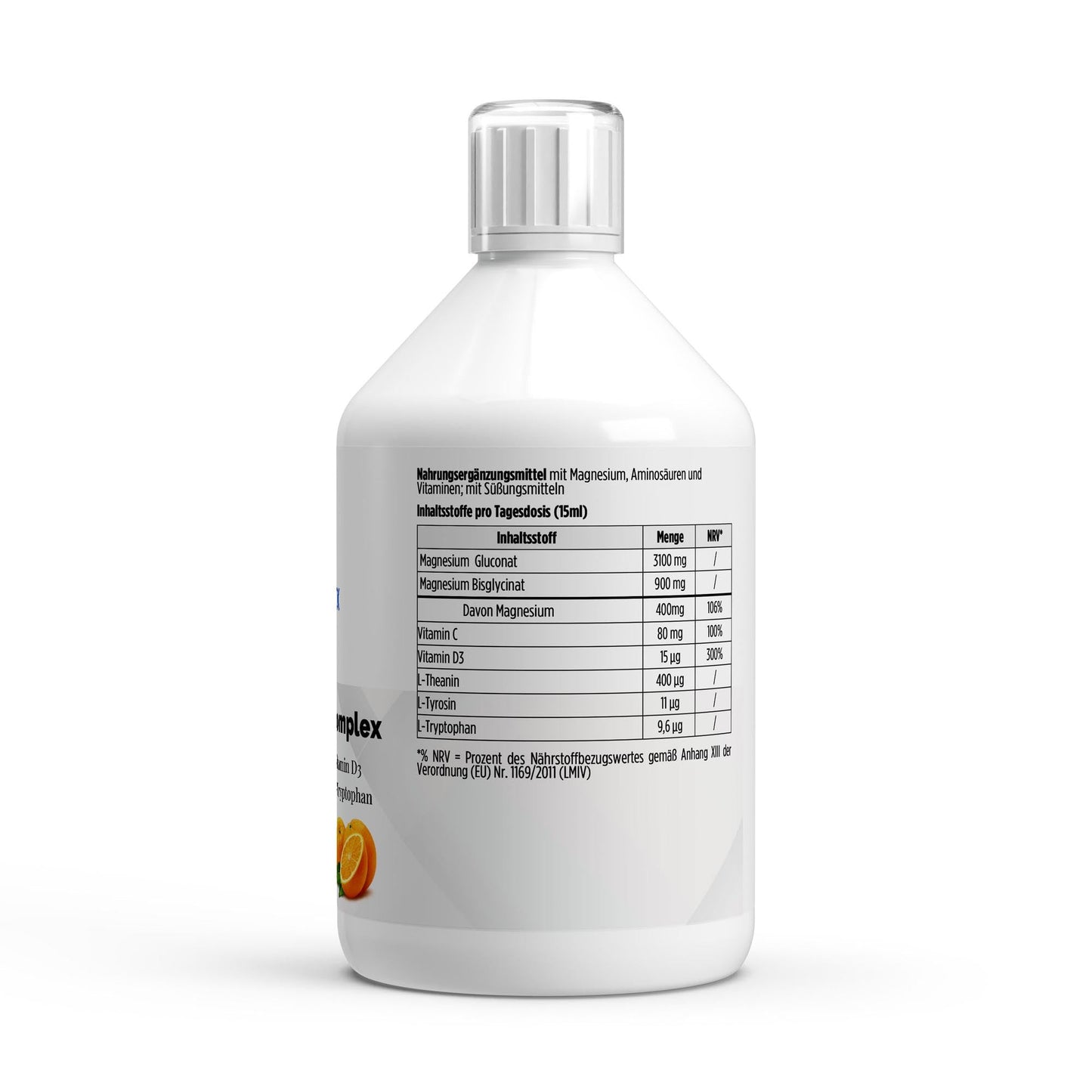 Magnesium Komplex Shots - 500ml - Supplements and more Nahrungsergänzungsmittel