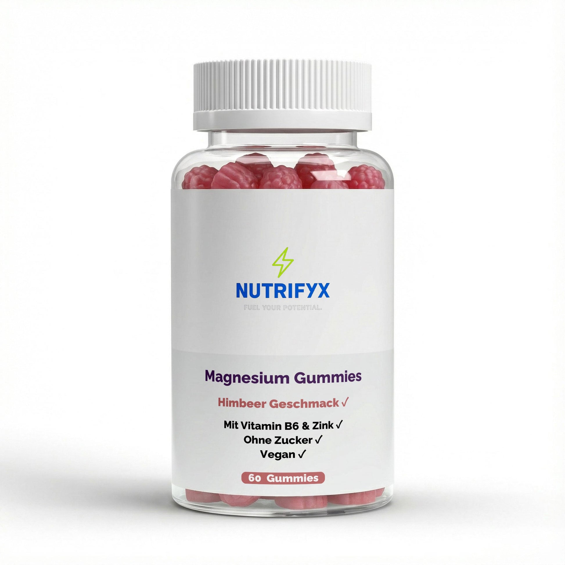 Magnesium + Zink + B6 Gummies - 60 Stk. - Supplements and more Nahrungsergänzungsmittel