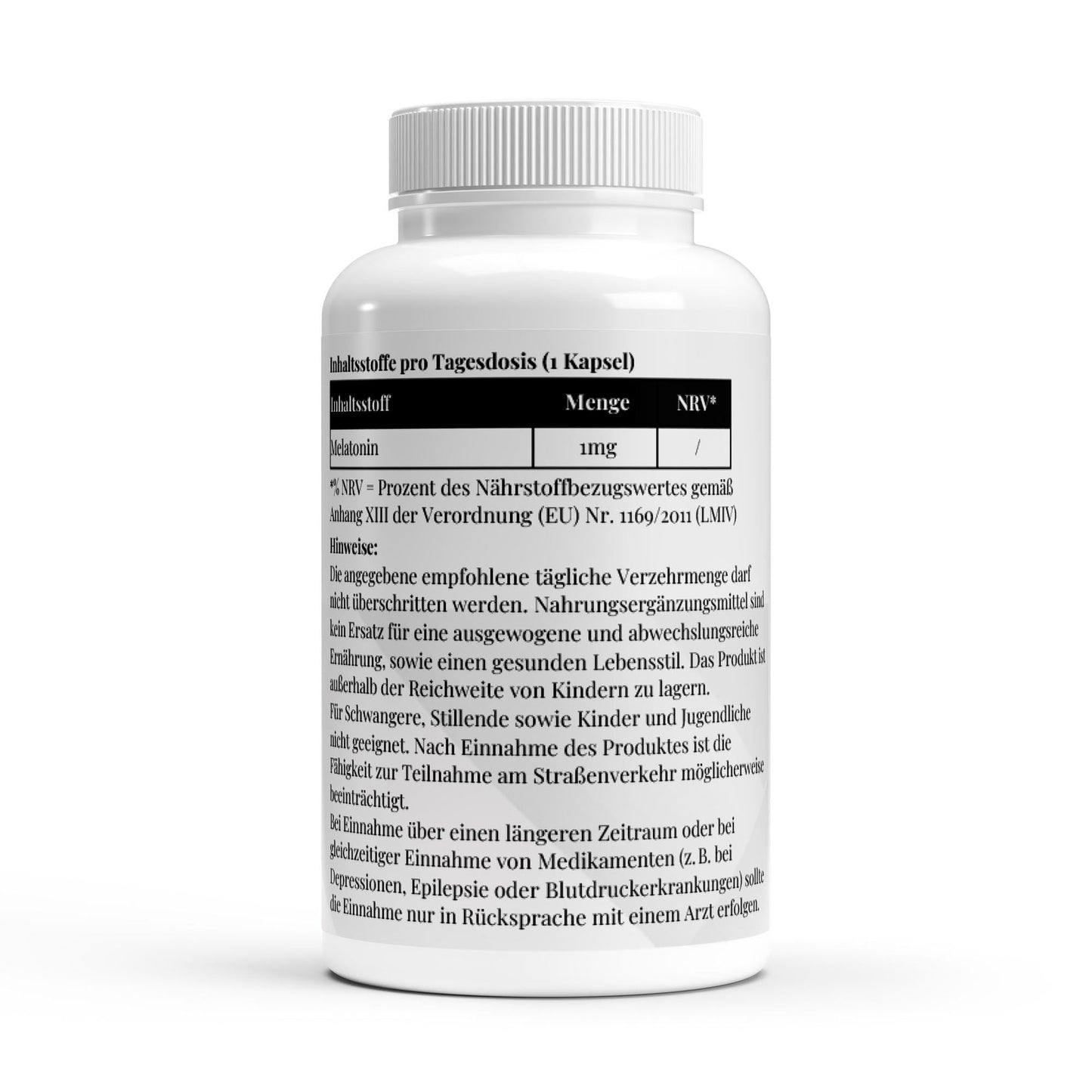 Melatonin - 75 Kapseln - Supplements and more Nahrungsergänzungsmittel