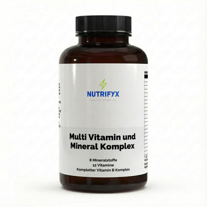 Multi Vitamin und Mineral Komplex - 120 Softgels - Supplements and more Nahrungsergänzungsmittel