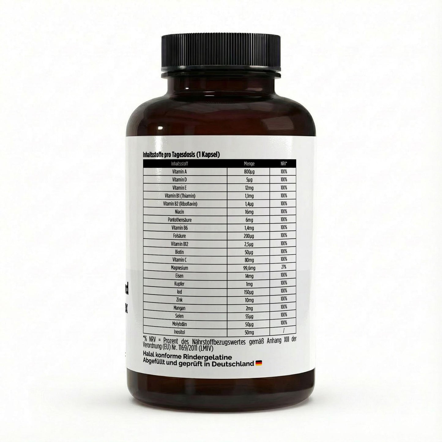 Multi Vitamin und Mineral Komplex - 120 Softgels - Supplements and more Nahrungsergänzungsmittel