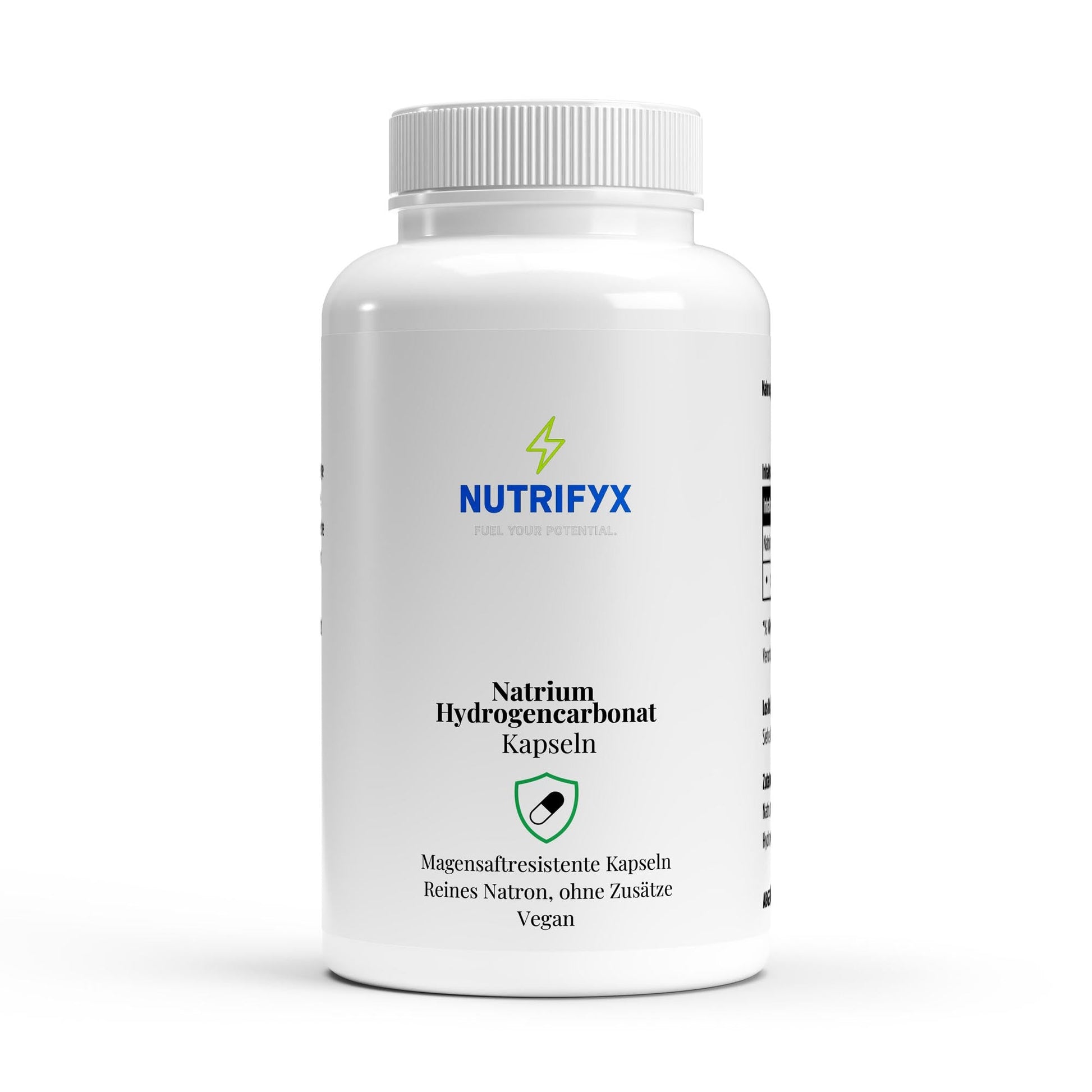Natron Magensaftresistent - 120 Kapseln - Supplements and more Nahrungsergänzungsmittel