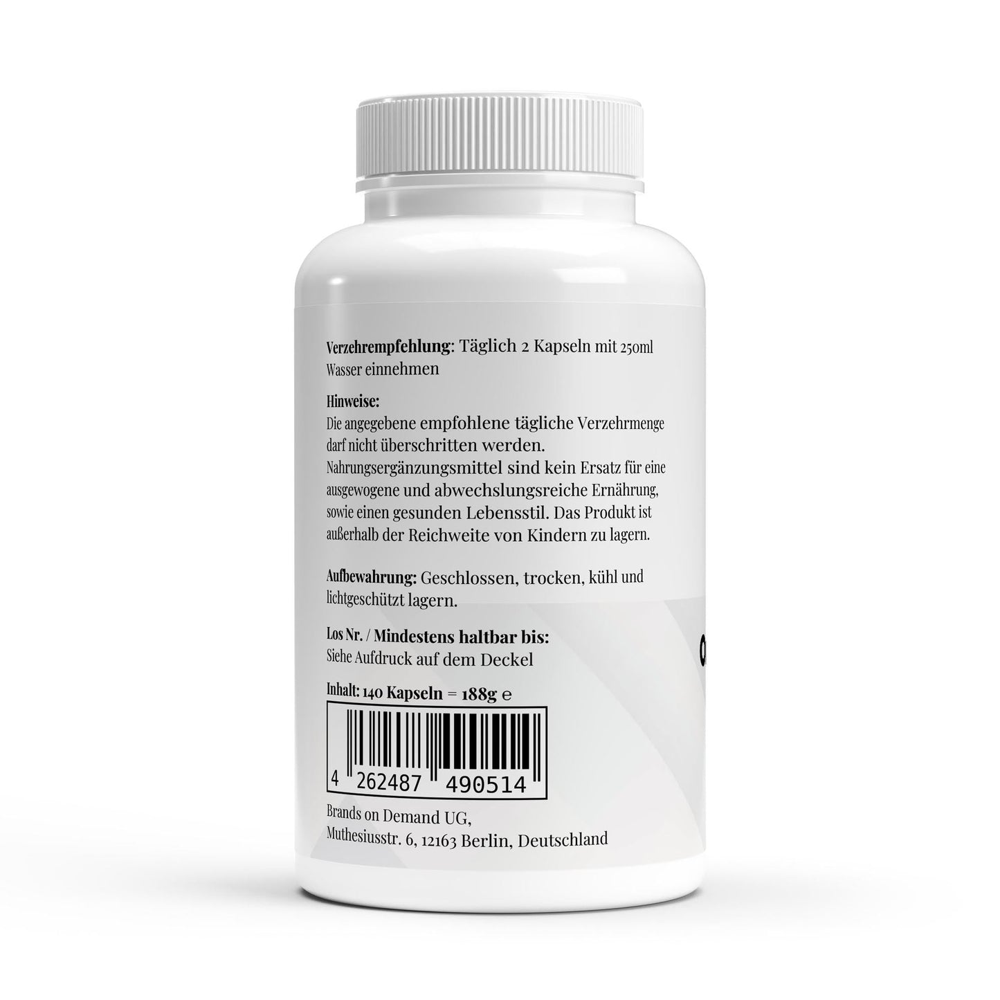 Omega 3 Triglyceride 18/12 (Halal Gelatine) - 140 Softgels - Supplements and more Nahrungsergänzungsmittel