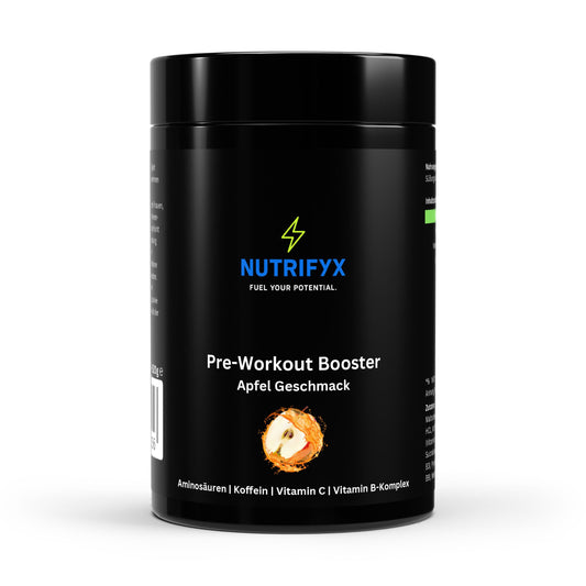 Pre - Workout Booster Apfel - 520g - Supplements and more Nahrungsergänzungsmittel