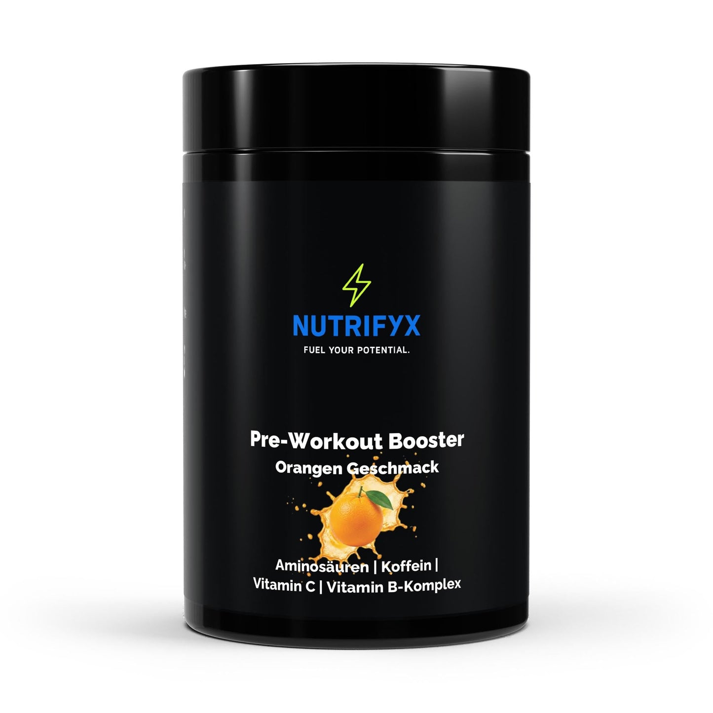 Pre - Workout Booster Orange - 520g - Supplements and more Nahrungsergänzungsmittel