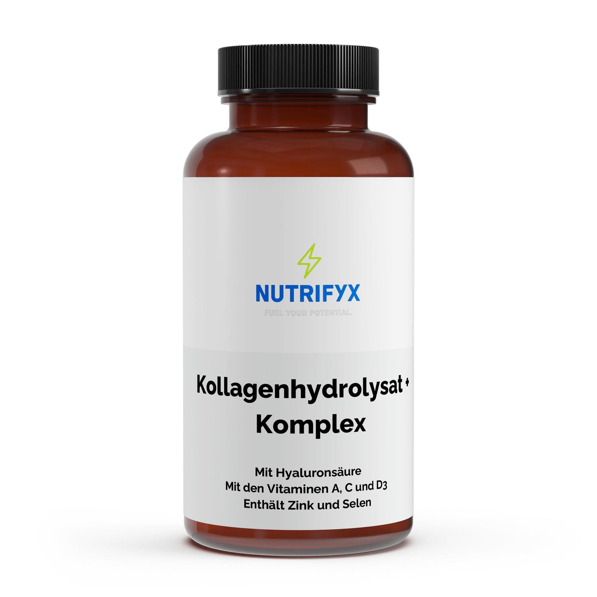 Premium Kollagenhydrolysat PLUS Haut Haare Nägel - 180 Kapseln - Supplements and more Nahrungsergänzungsmittel