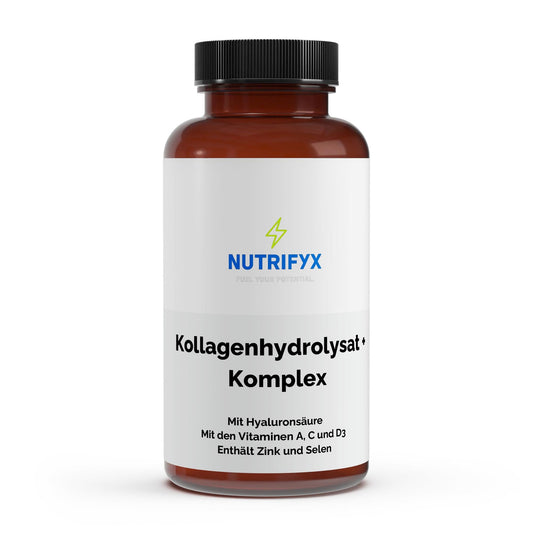 Premium Kollagenhydrolysat PLUS Haut Haare Nägel - 180 Kapseln - Supplements and more Nahrungsergänzungsmittel