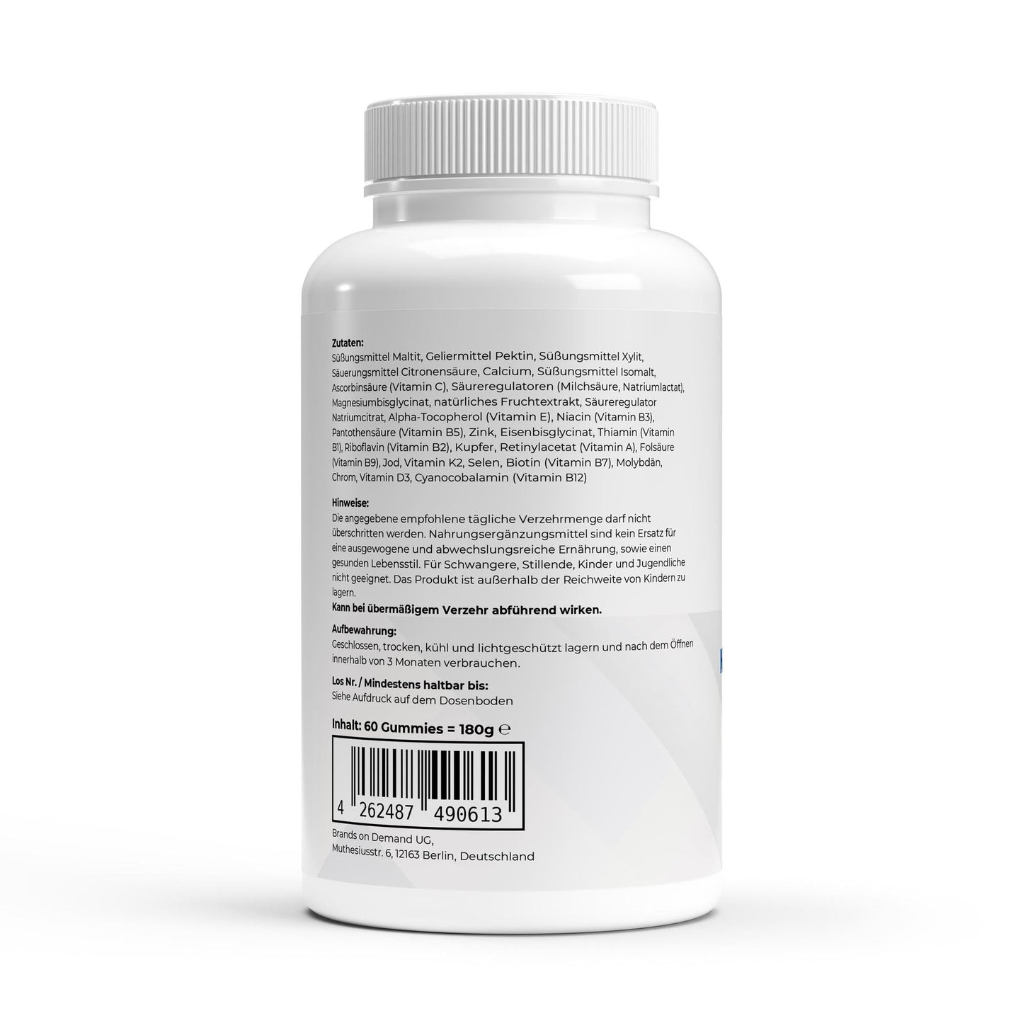 Premium Multivitamin + Mineral Gummies - 60 Stk. - Supplements and more Nahrungsergänzungsmittel