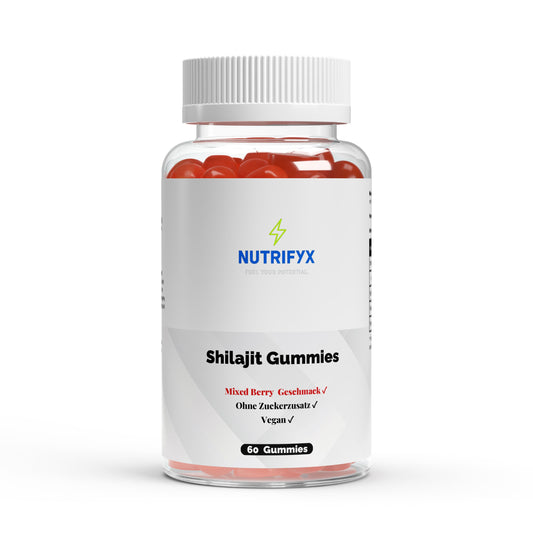 Premium Shilajit Gummies 1000 + Vitamin C,B6, B12 - 60 Stk - Supplements and more Nahrungsergänzungsmittel