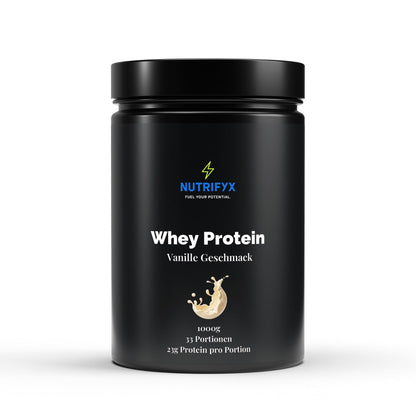 Premium Whey Protein Vanille - 1.000g - Supplements and more Nahrungsergänzungsmittel
