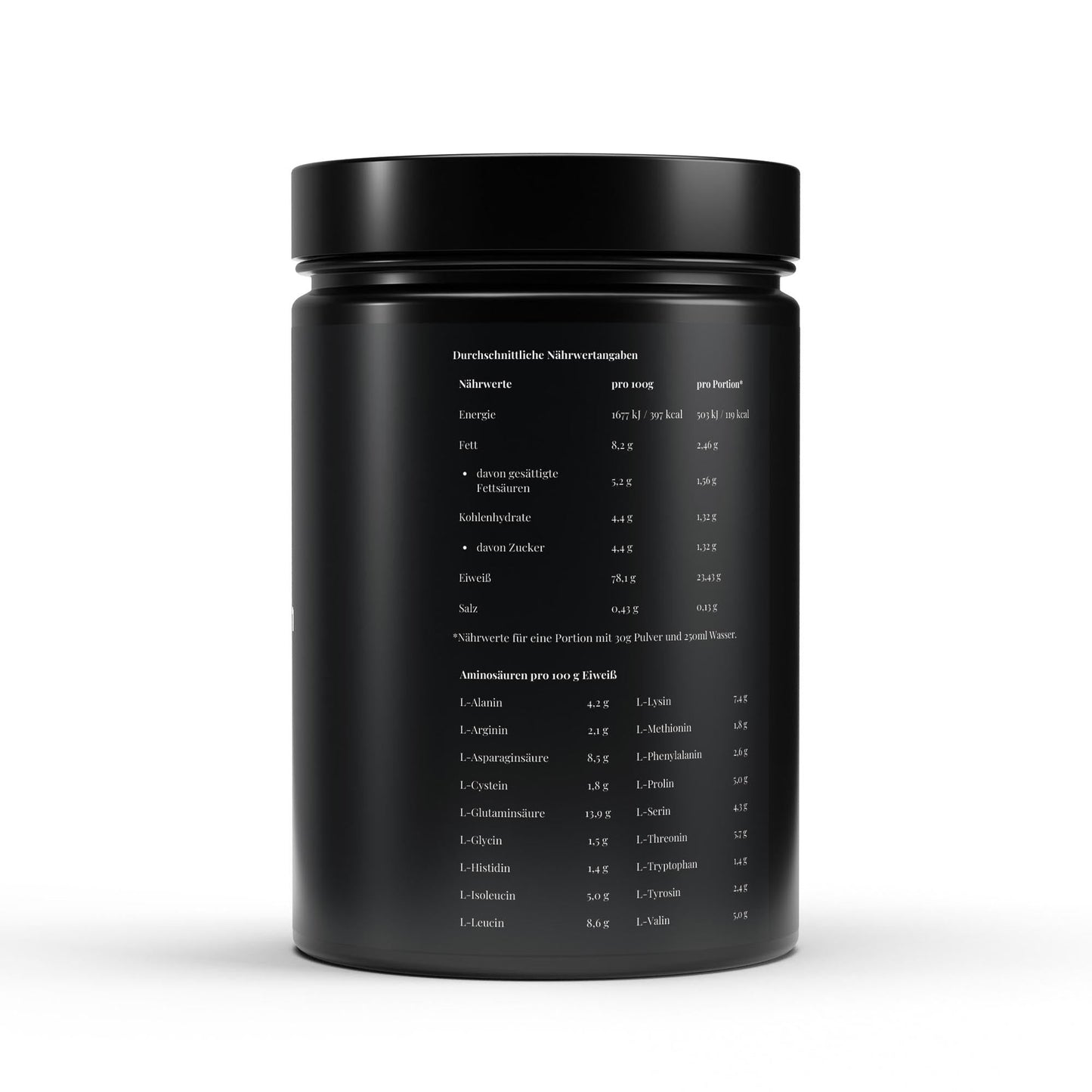 Premium Whey Protein Vanille - 1.000g - Supplements and more Nahrungsergänzungsmittel
