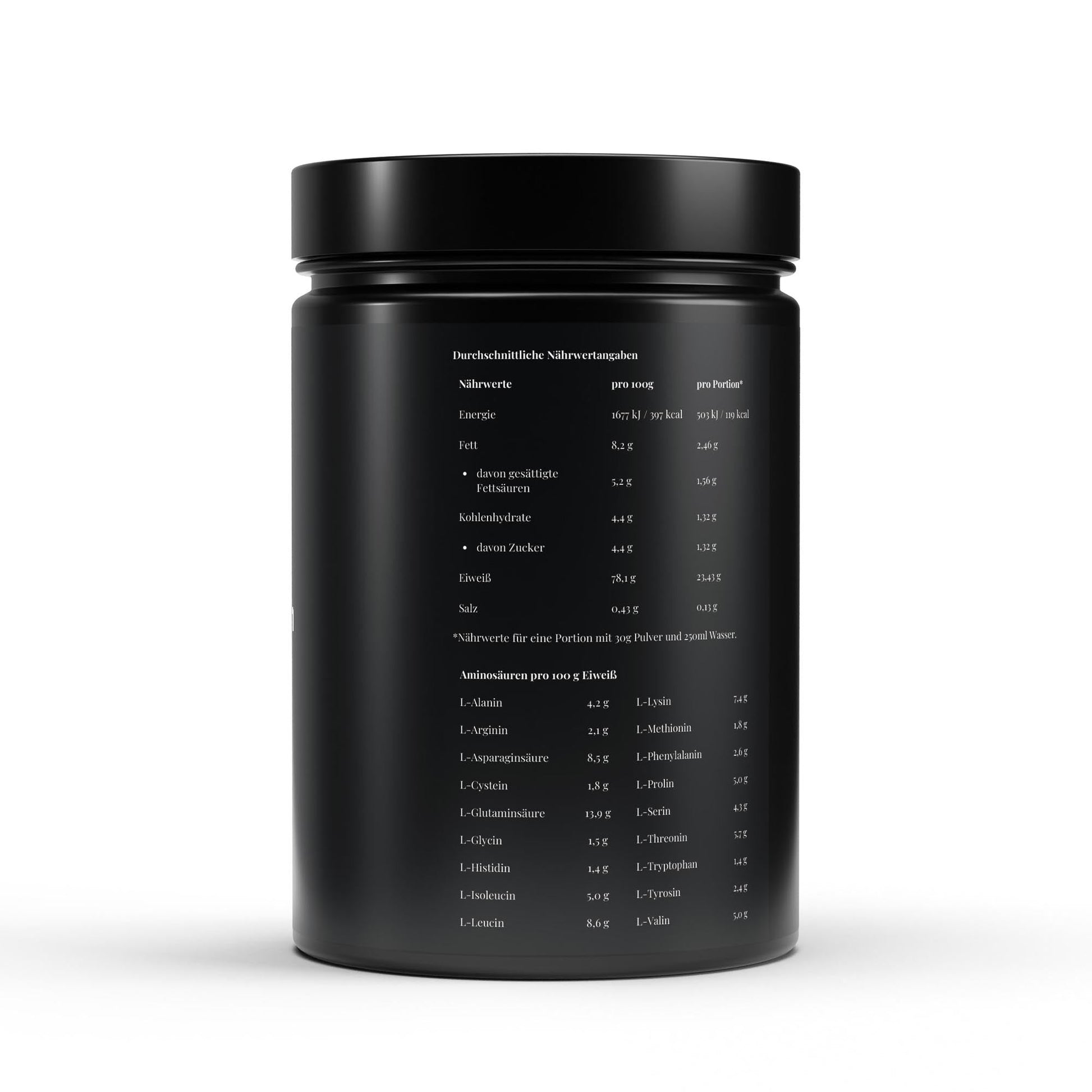 Premium Whey Protein Vanille - 1.000g - Supplements and more Nahrungsergänzungsmittel