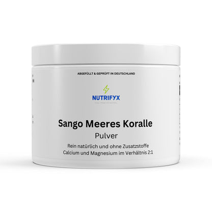 Sango Meeres Koralle Pulver - 250g - Supplements and more Nahrungsergänzungsmittel