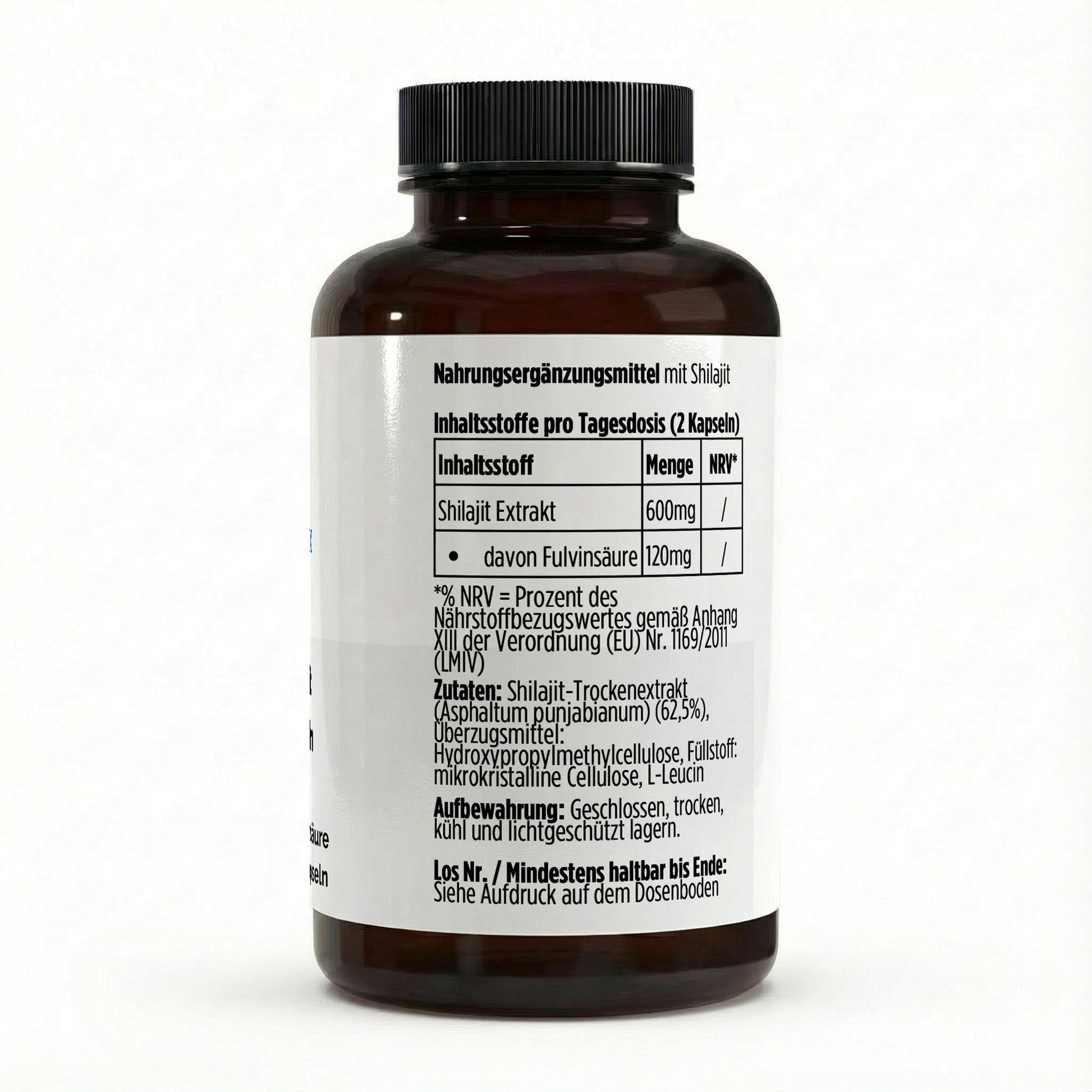 Shilajit (20% Fulvinsäure) - 90 vegane Kapseln - Supplements and more Nahrungsergänzungsmittel