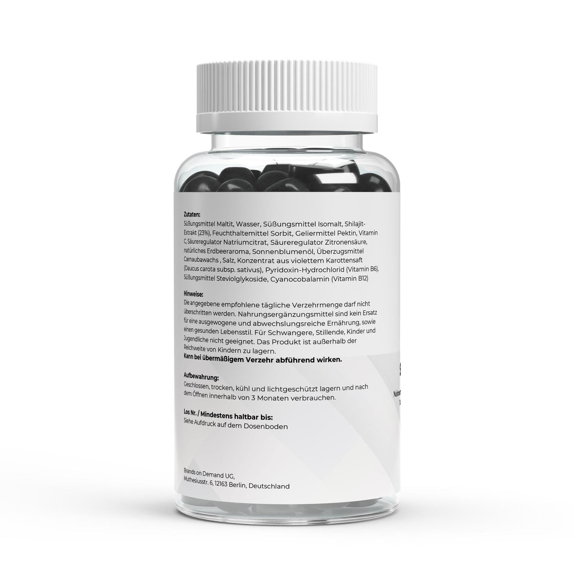 Shilajit Gummies + Vitamin C,B6, B12 - 60 Stk. - Supplements and more Nahrungsergänzungsmittel