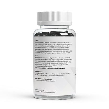 Shilajit Gummies + Vitamin C,B6, B12 - 60 Stk. - Supplements and more Nahrungsergänzungsmittel