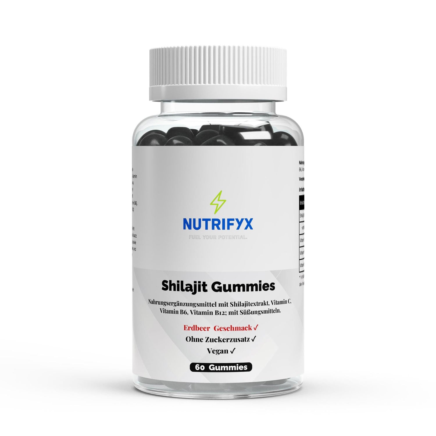 Shilajit Gummies + Vitamin C,B6, B12 - 60 Stk. - Supplements and more Nahrungsergänzungsmittel