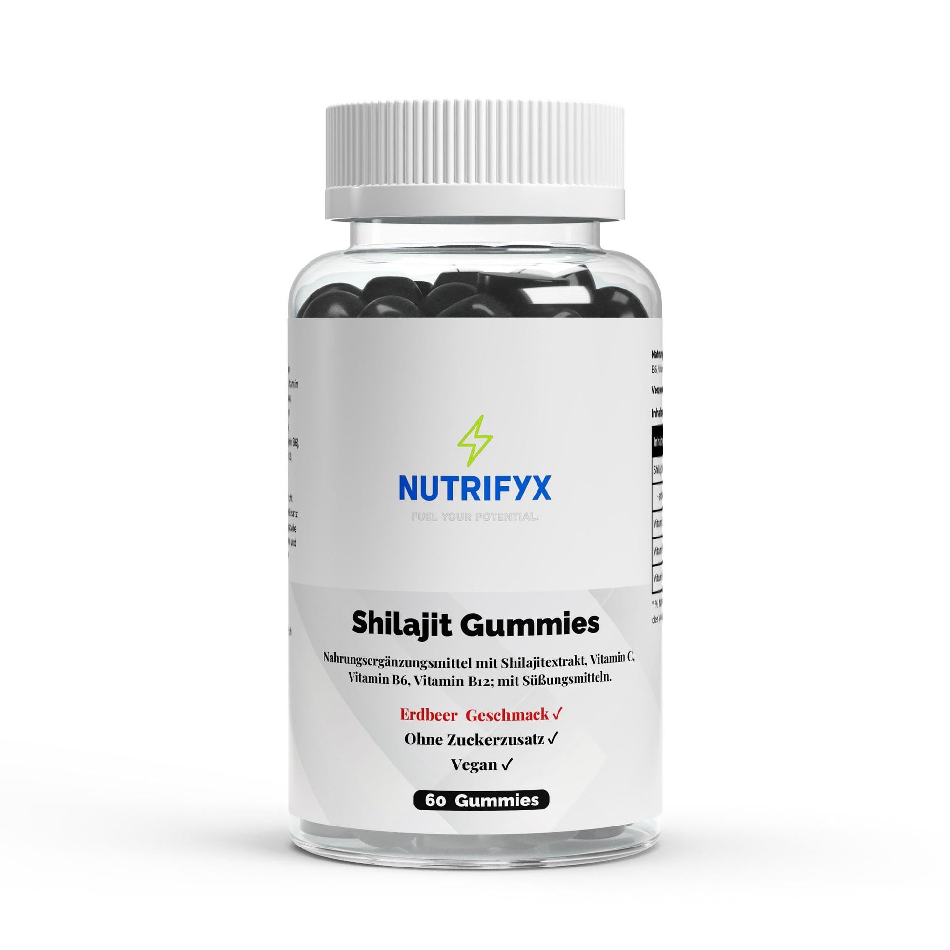Shilajit Gummies + Vitamin C,B6, B12 - 60 Stk. - Supplements and more Nahrungsergänzungsmittel