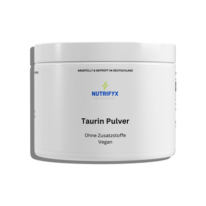 Taurin Pulver - 250g - Supplements and more Nahrungsergänzungsmittel