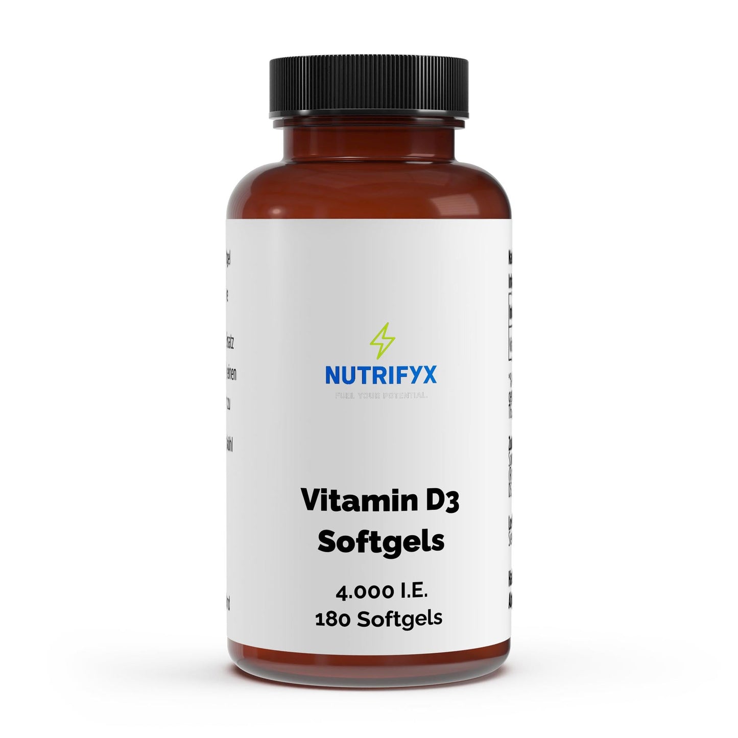 Vitamin D3 4.000 IE - 180 Softgels - Supplements and more Nahrungsergänzungsmittel