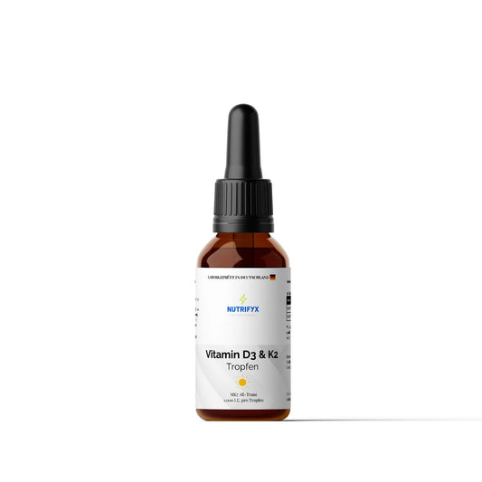 Vitamin D3 + K2 - 1.700 Tropfen (1.000 I.E.) - 50ml - Supplements and more Nahrungsergänzungsmittel