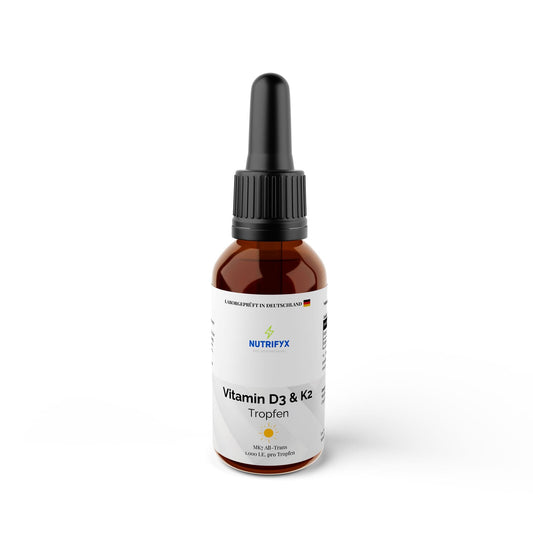 Vitamin D3 + K2 - 1.700 Tropfen (1.000 I.E.) - 50ml - Supplements and more Nahrungsergänzungsmittel
