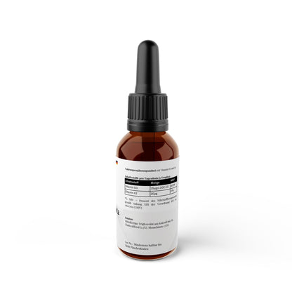 Vitamin D3 + K2 - 1.700 Tropfen (1.000 I.E.) - 50ml - Supplements and more Nahrungsergänzungsmittel